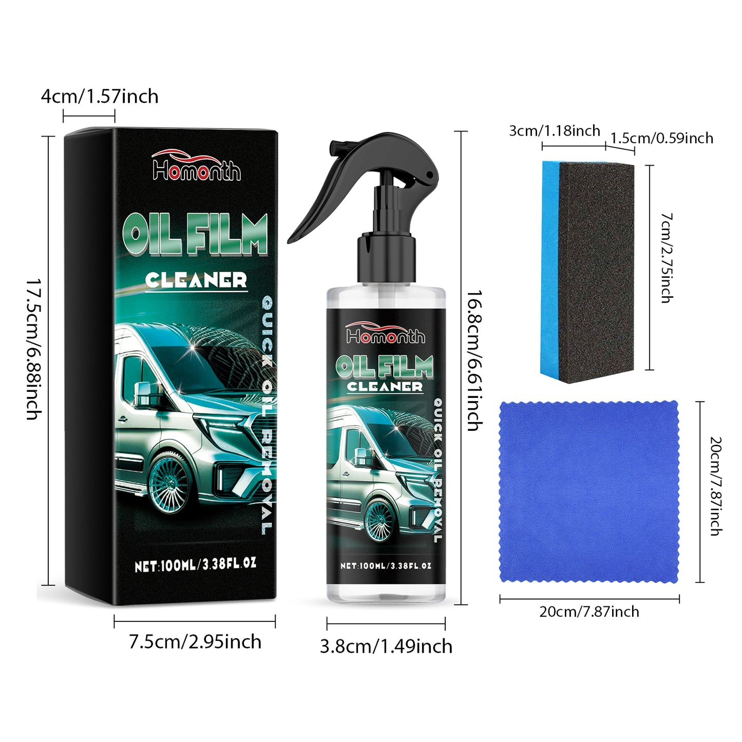 HOMONTH Oil Film Cleaner