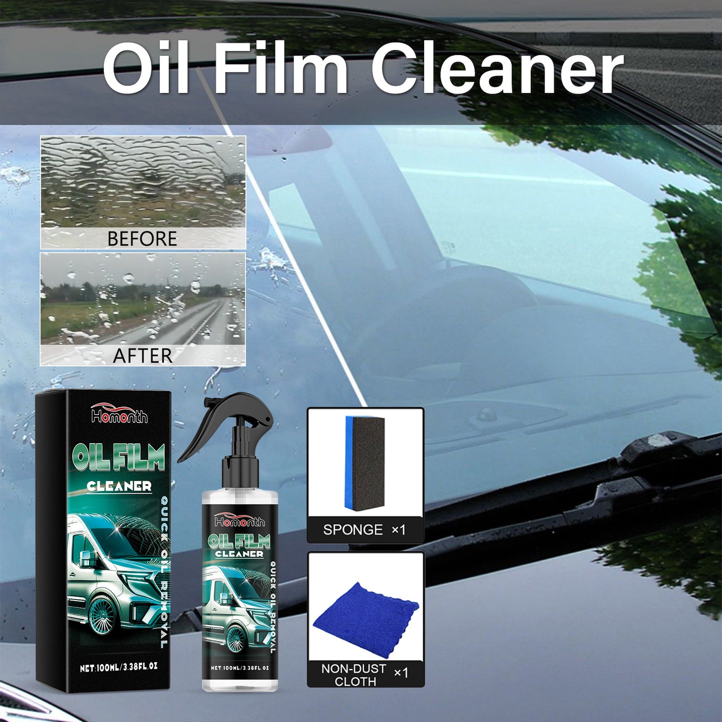 HOMONTH Oil Film Cleaner