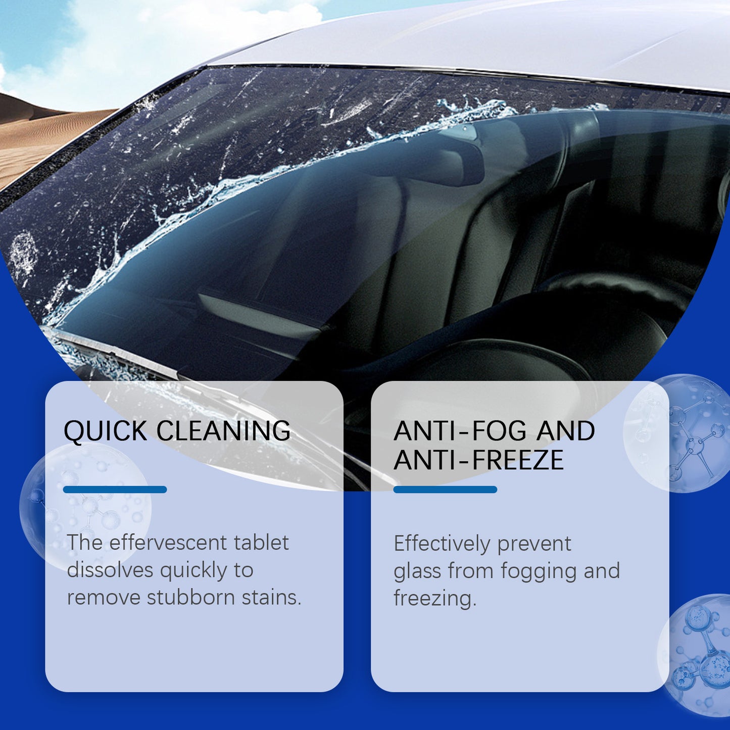 HOMONTH Windscreen Wiper Fluid Tablets