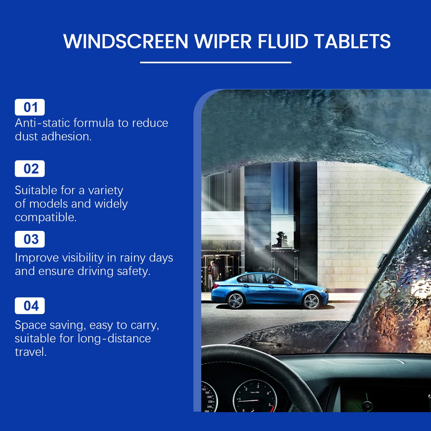 HOMONTH Windscreen Wiper Fluid Tablets